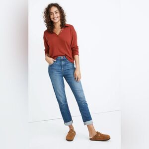 Madewell The High-Rise Slim Boyjean Size 25